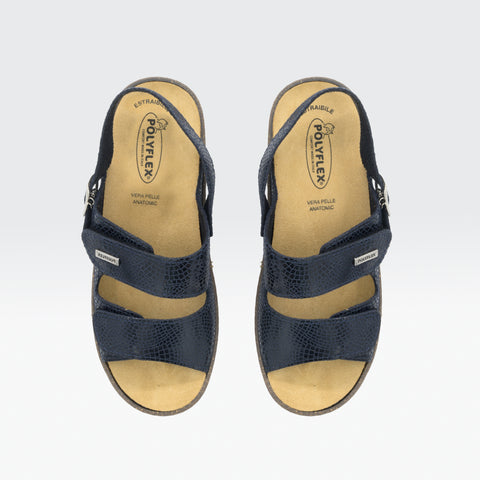 SANDALO DONNA BLU